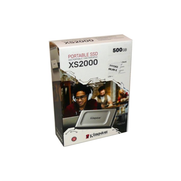 Kingston XS2000 500GB USB 3.2 externe Festplatte